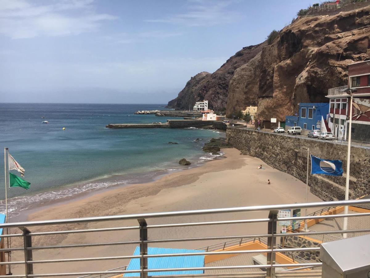 Atico "Turquesa Beach" Con Piscina, Terraza Y Barbacoa Sardina Eksteriør bilde
