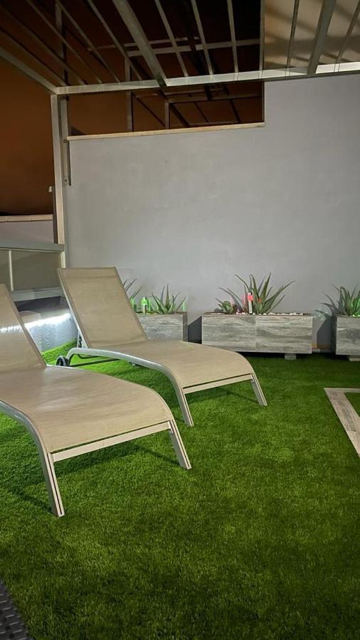 Atico "Turquesa Beach" Con Piscina, Terraza Y Barbacoa Sardina Eksteriør bilde